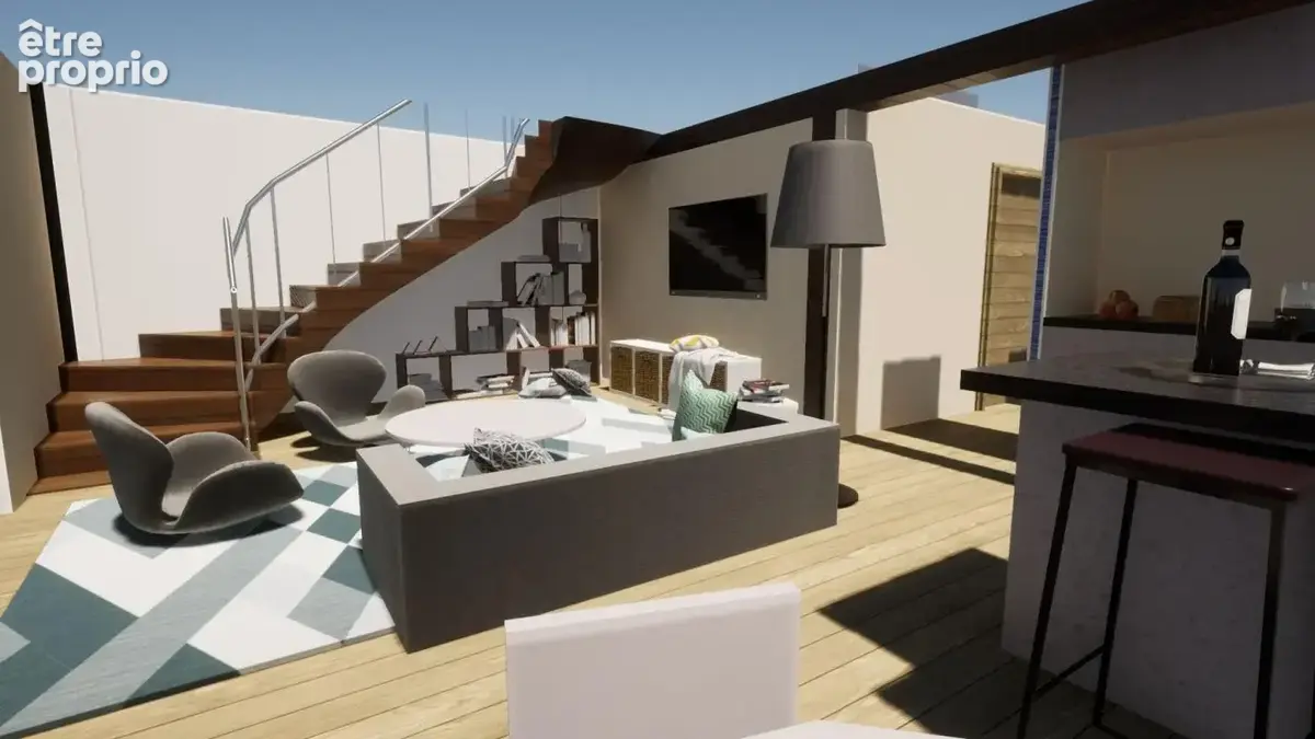 Chalet à aménager de 95 m² au sol sur 298 m² de terrain - photo 5