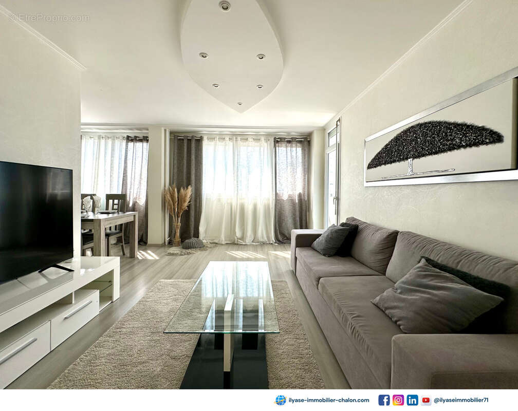 Appartement T3  72 m2  Balcon & Place de parking - photo 2