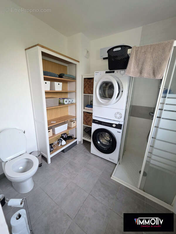 salle d'eau du rdc - Maison à PLOUMOGUER