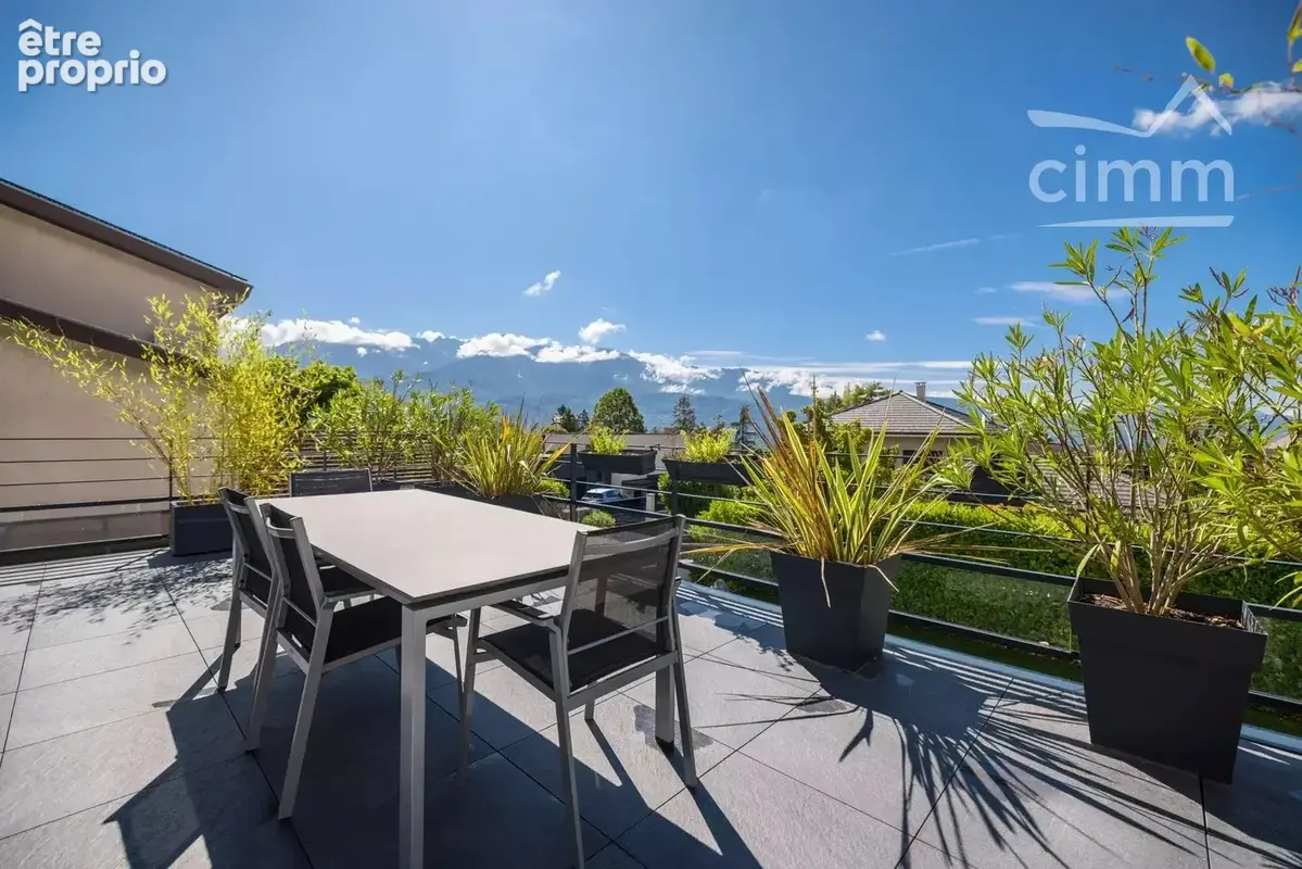 Saint-ismier — maison d’architecte contemporaine avec piscine chauffée, climatisation et vue belledonne - photo 7