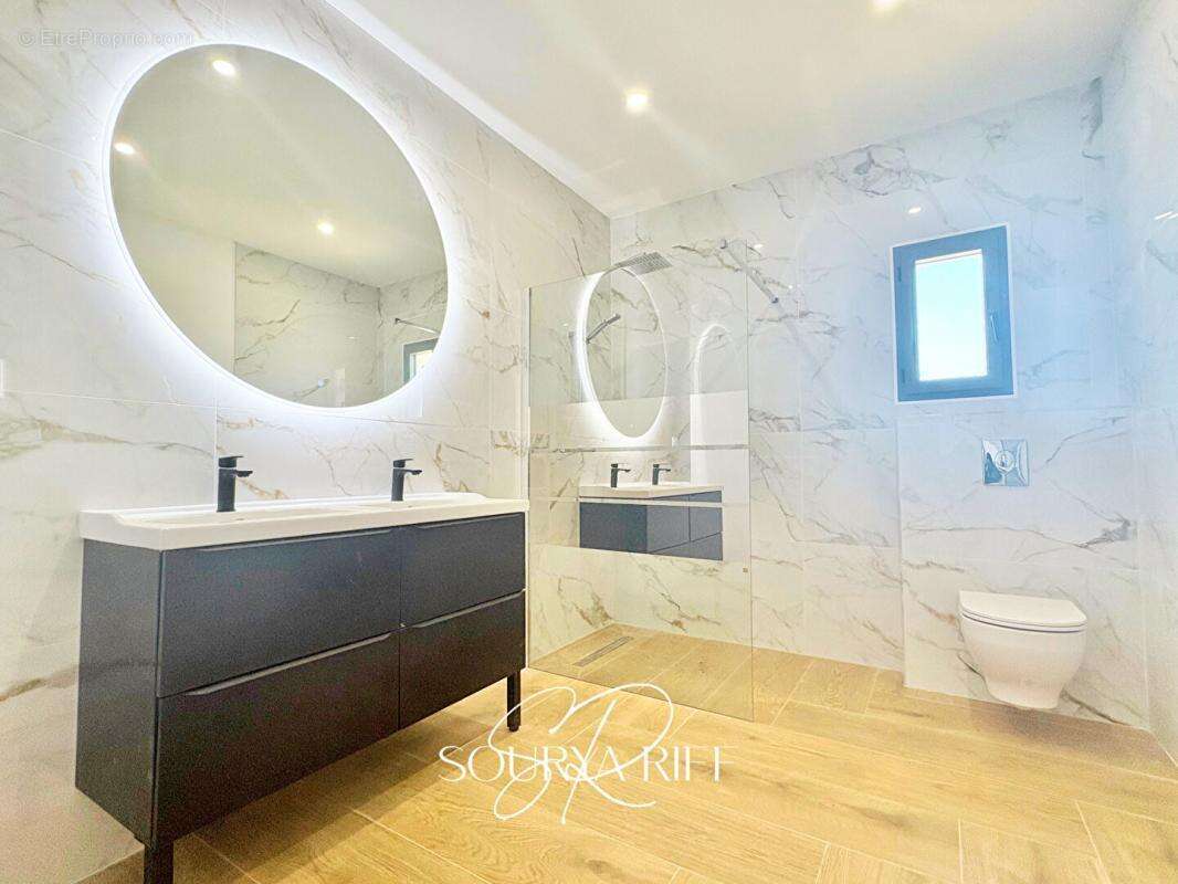Villa 4 chambres, climatisation, piscine, sous-sol - photo 14