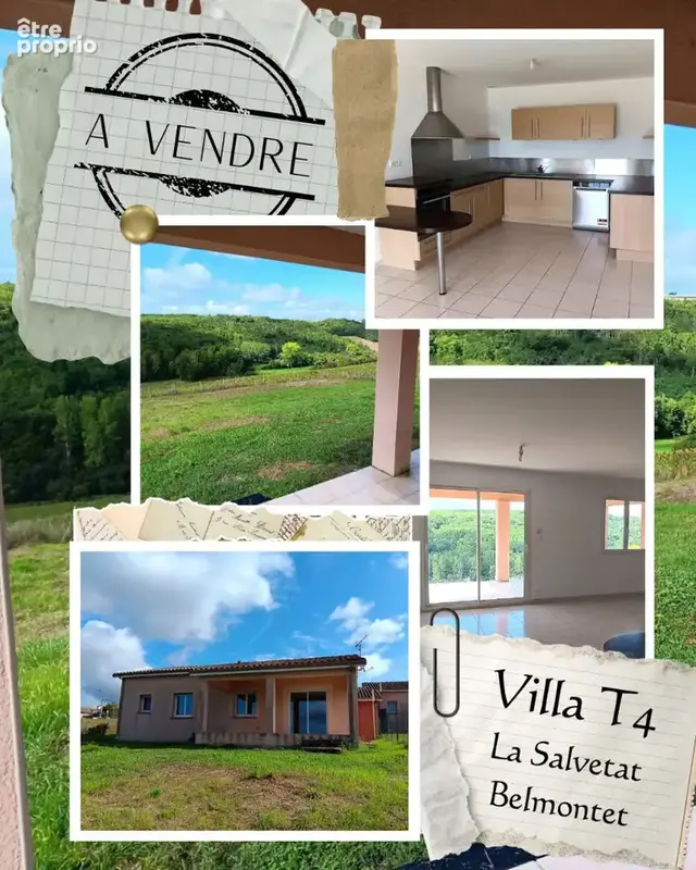 Maison à LA SALVETAT-BELMONTET