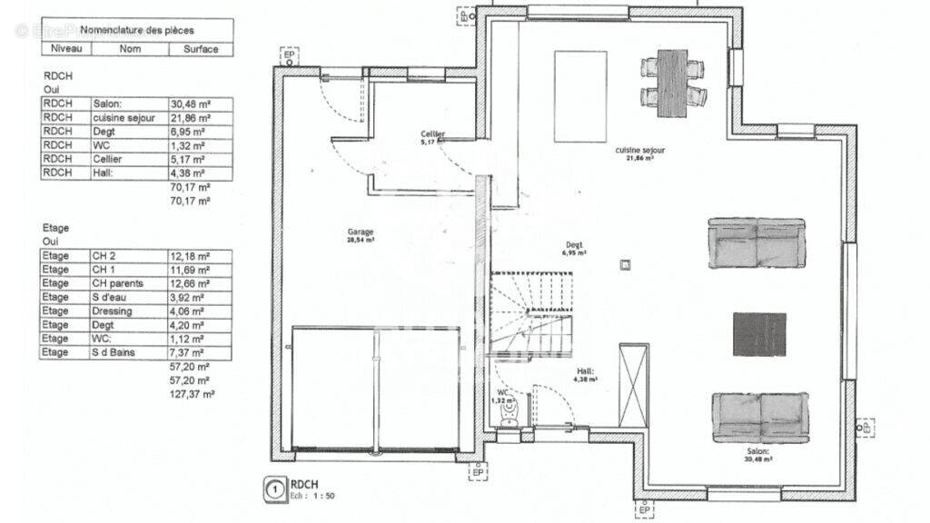 PLAN MAISON  - Maison à SEVRAN