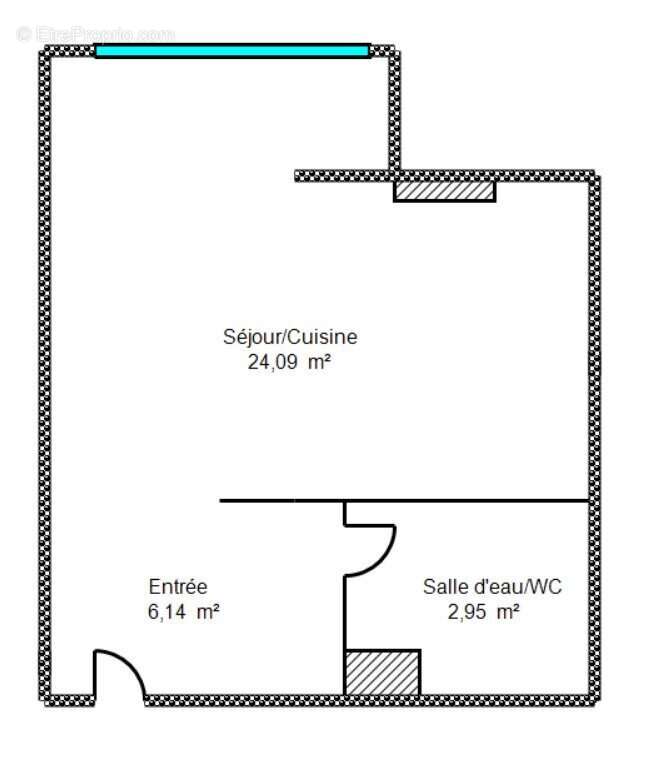 Studio rénové 33 m²  Meublé  Centre-ville La Grande-Motte  Ascenseur + Cellier - photo 5