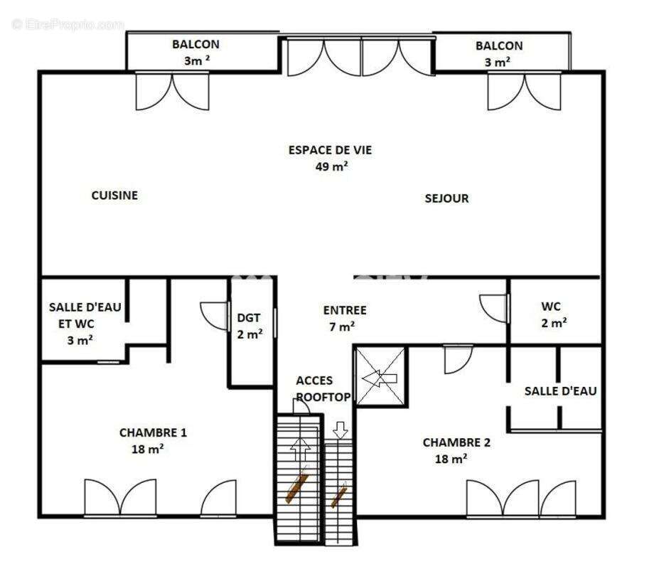 Appartement - photo 5