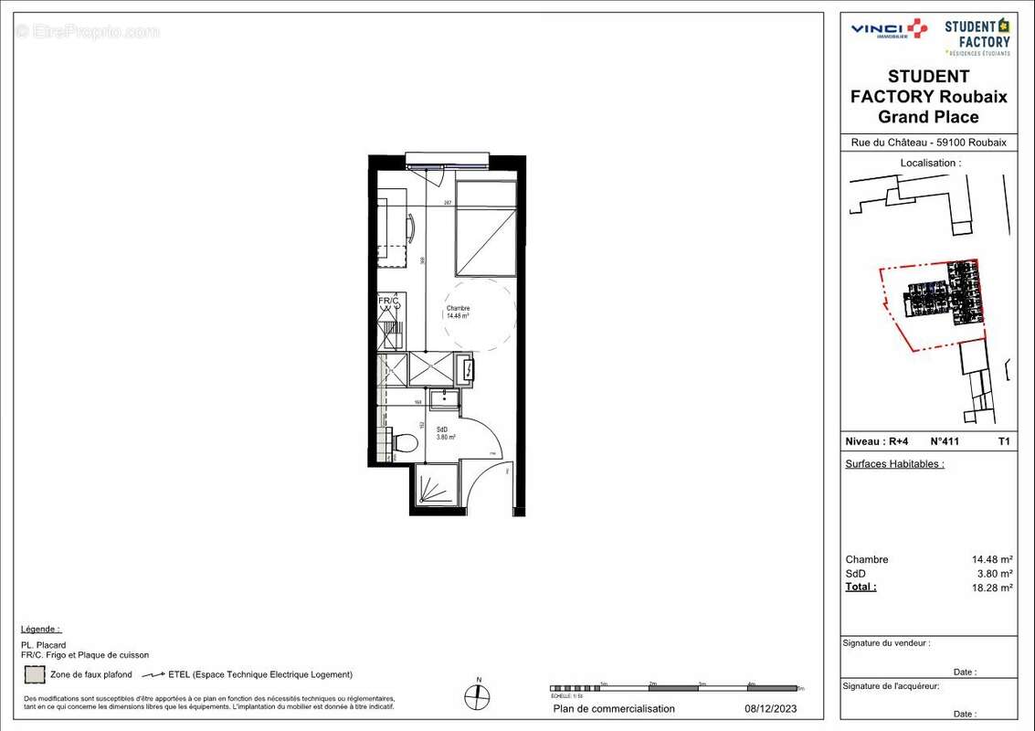 Appartement à ROUBAIX