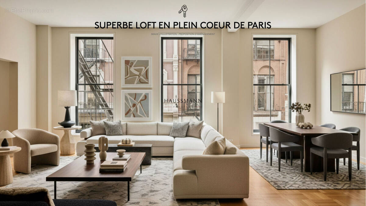 Appartement à PARIS-1E