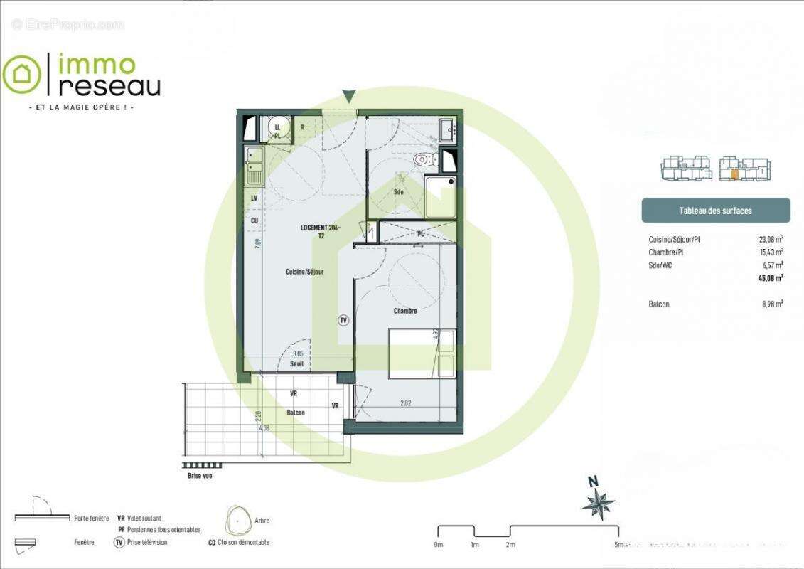 Appartement à GIGNAC