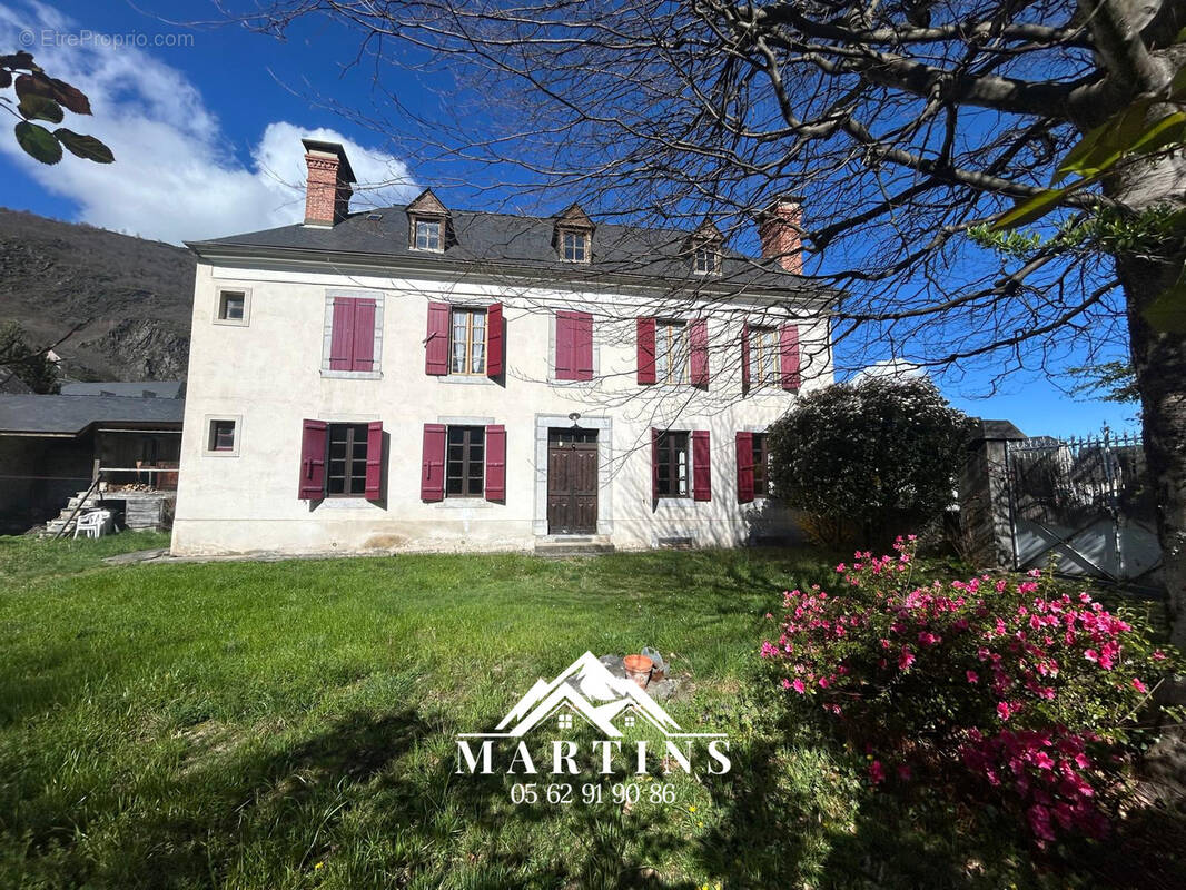 Vallée des Gaves - Maison Bigourdane et grange sur 1400m2 de terrain. - photo 2
