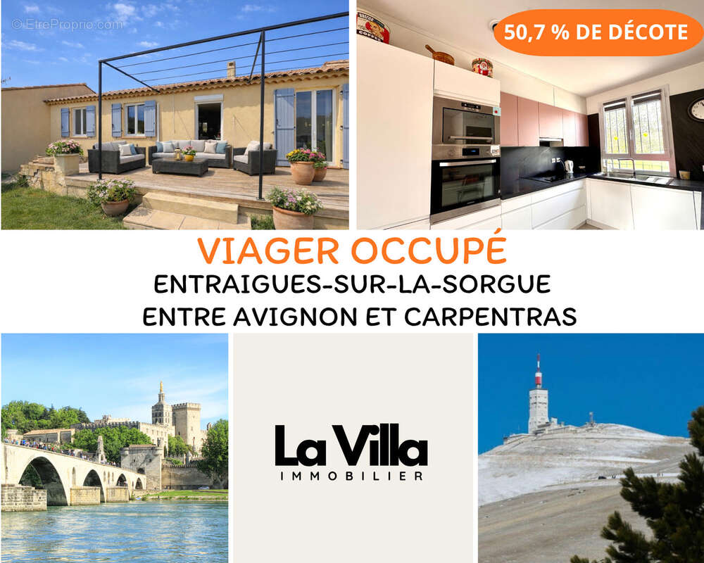 Maison Entraigues Sur La Sorgue 4 pièce(s) 85 m2 - photo 2