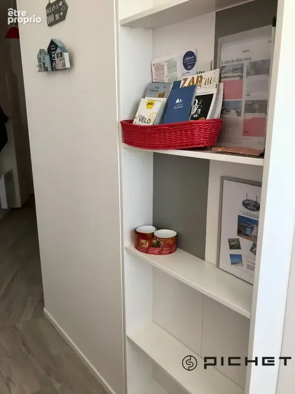 La rochelle face a la mer studio meuble de 18.61m² ; - photo 13