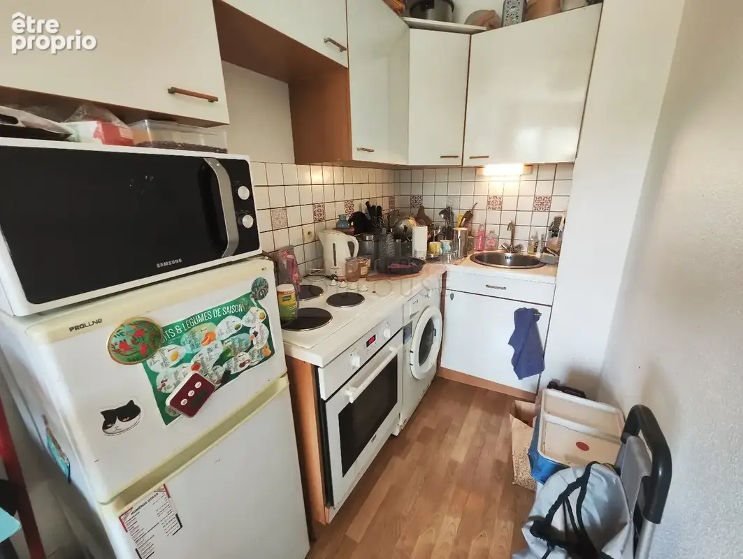 Toulouse 31400  appartement duplex t1 bis vendu loué  parking, cellier, piscine - photo 2