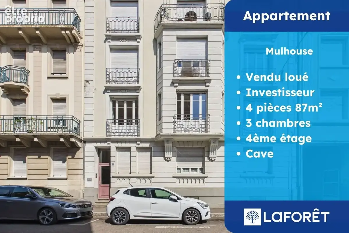 Photo Appartement à Mulhouse au prix de 102 800€