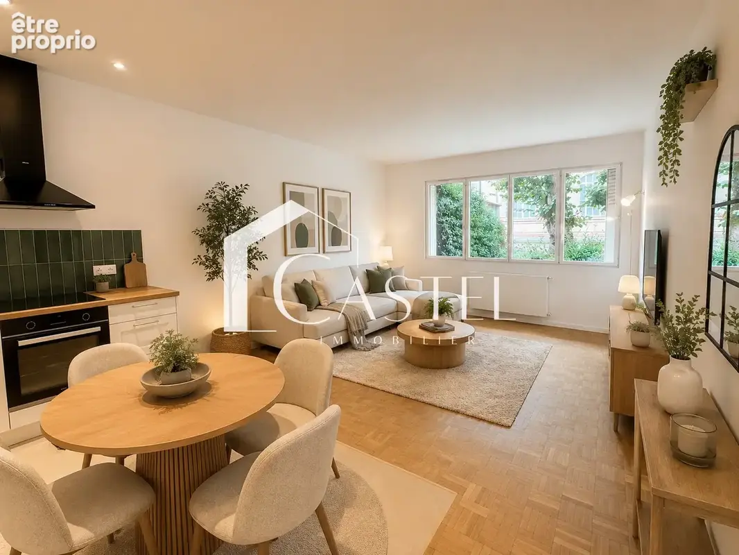 Proche centre, petite résidence, appartement de 3 pièces entièrement rénovée - photo 2