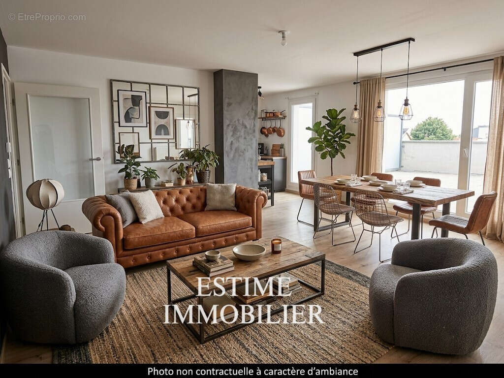 Lille appartement t4 duplex - photo 3