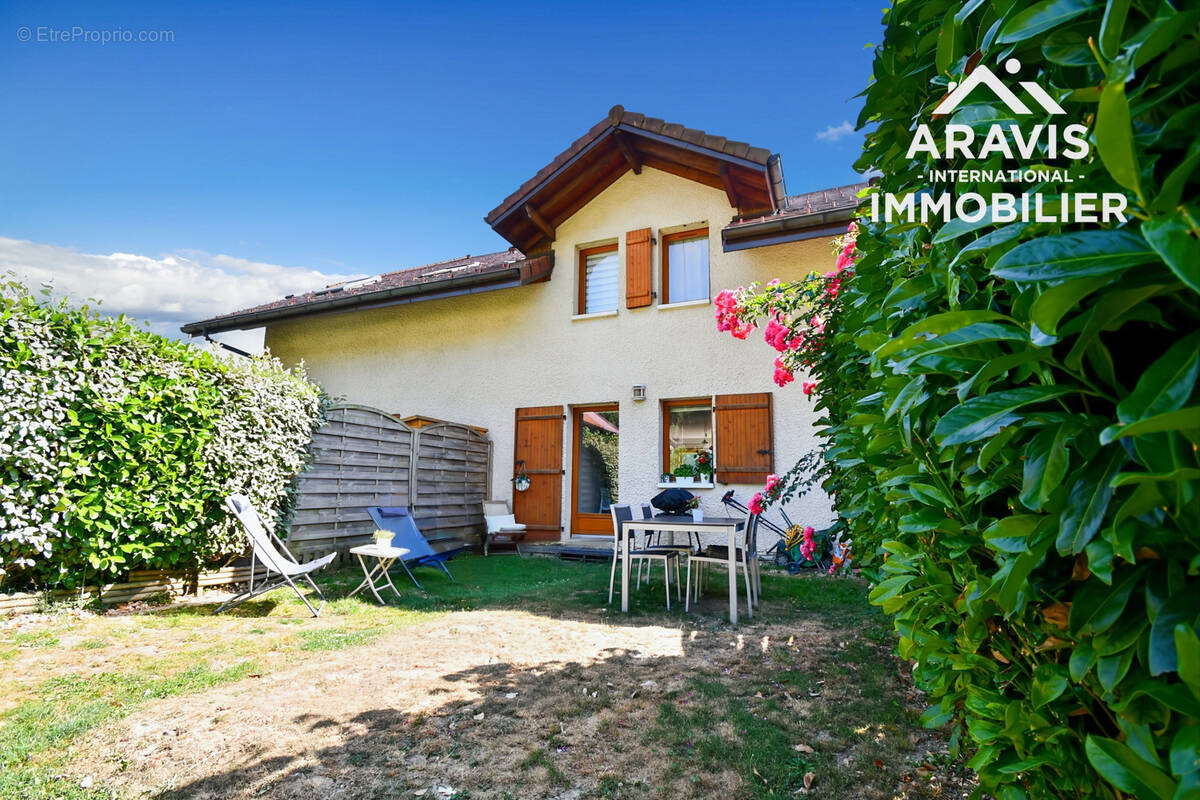Maison mitoyenne, 3 chambres, avec jardin, garage à Thônes - photo 4