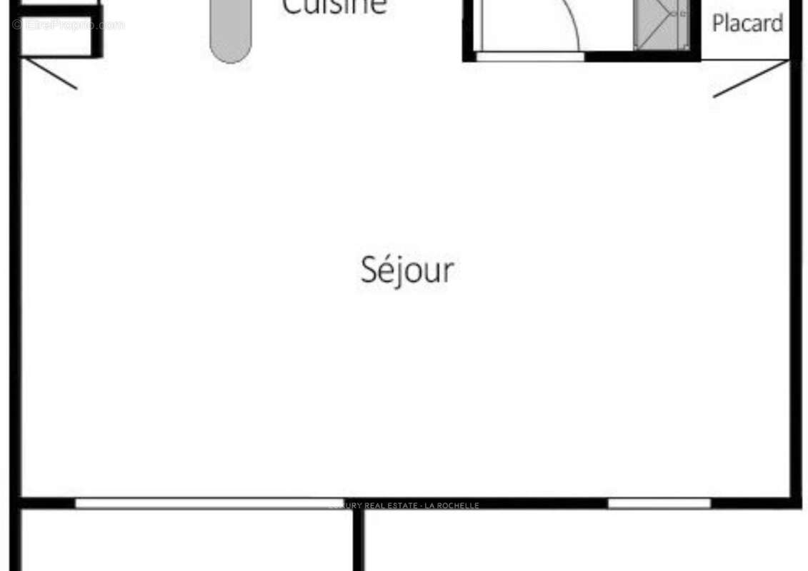 À vendre -  appartement type t1 bis - la rochelle quartier saint-éloi - photo 9
