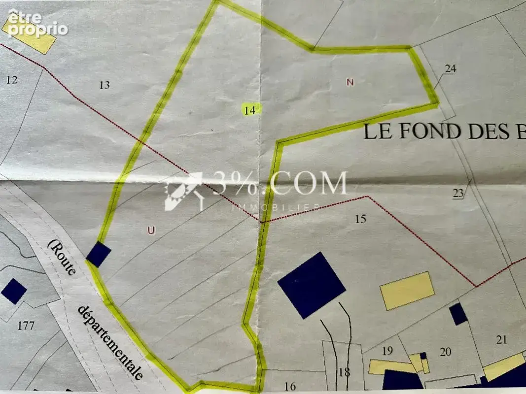 Terrain constructible de 6363 m2 sur la commune d'Uriménil - photo 11