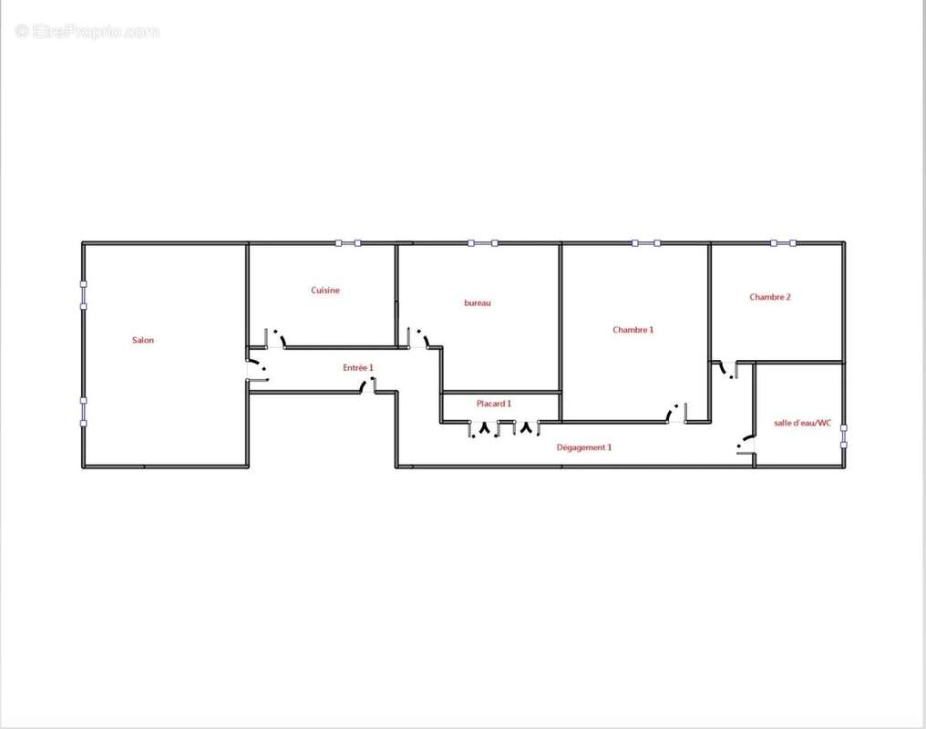Appartement à MARSEILLE-6E