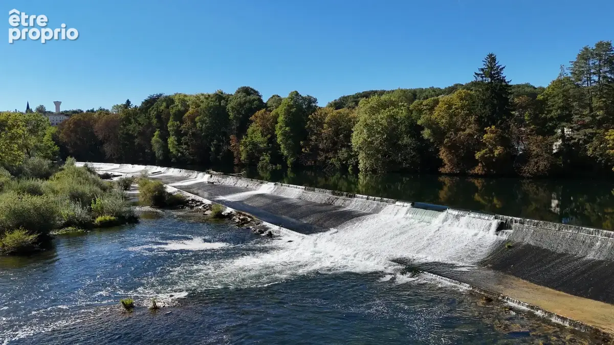 Propriété d’exception au bord de la rivière d’Ain   Parc de plus d’un hectare - photo 4