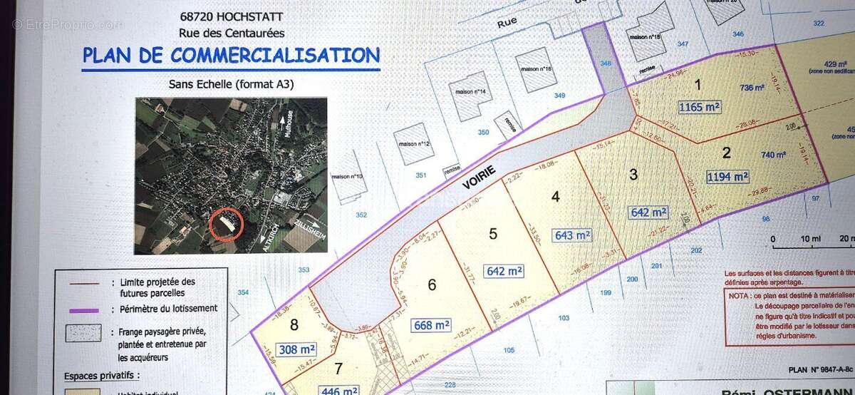 Terrain à HOCHSTATT