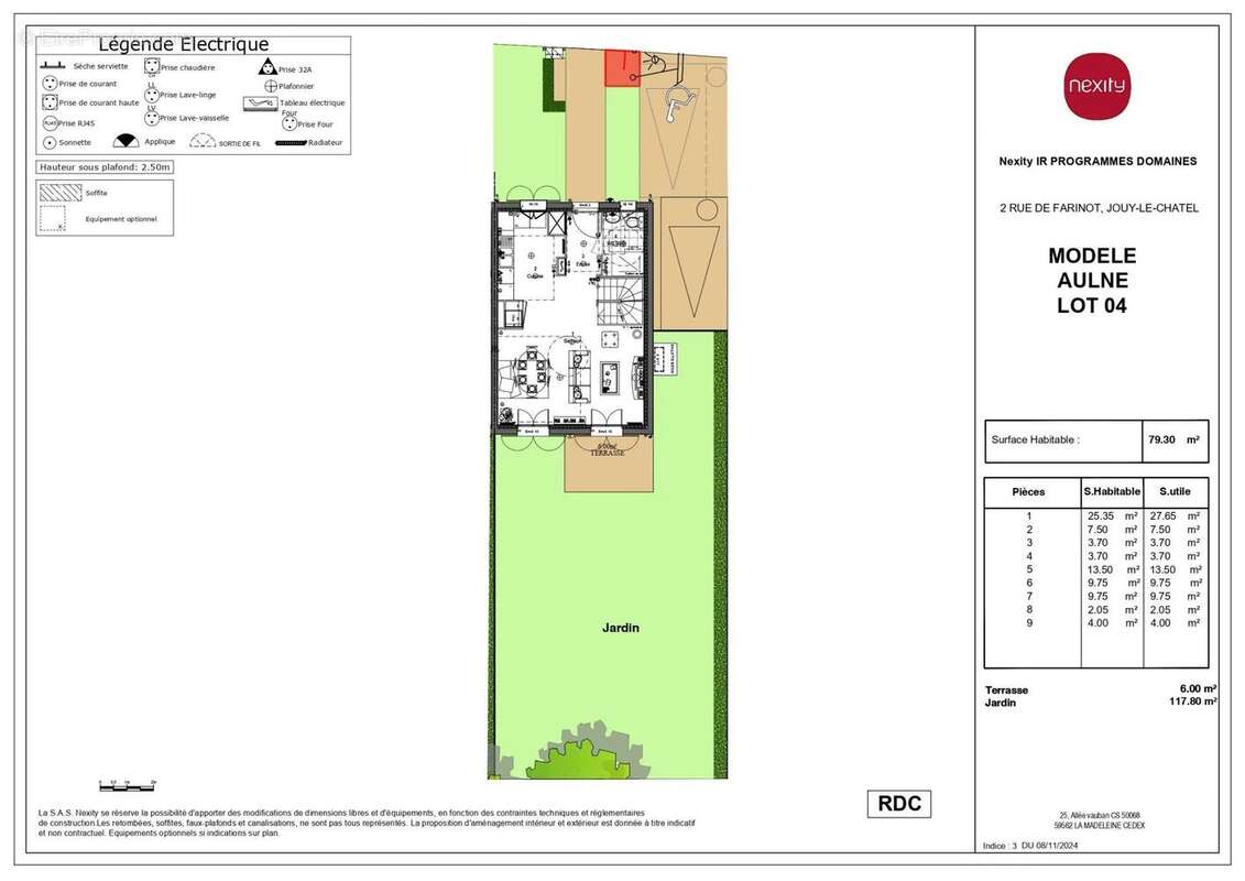 Maison à JOUY-LE-CHATEL