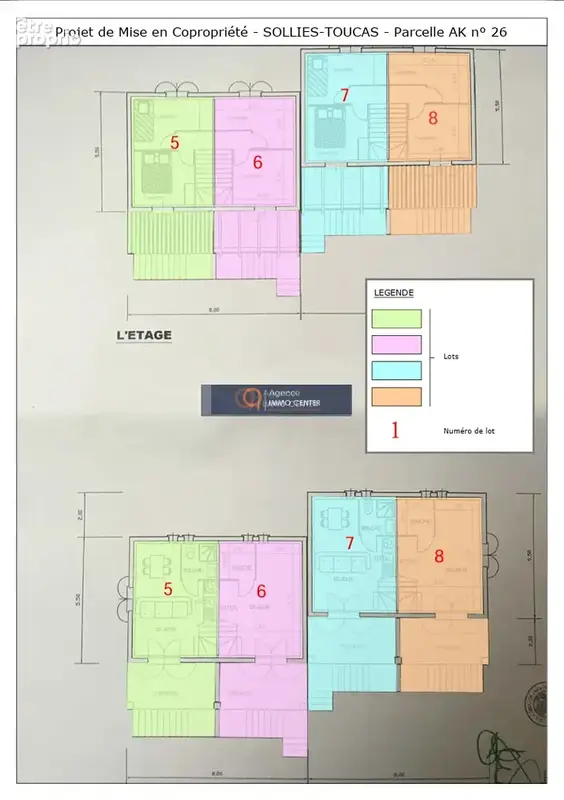 IMMEUBLE DE RAPPORT (4 Type 2 de 44m2 en duplex) - photo 2