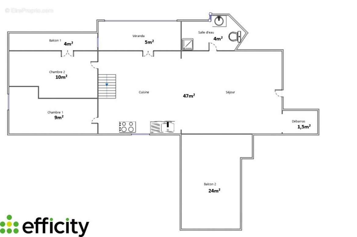 Appartement à MANTES-LA-VILLE
