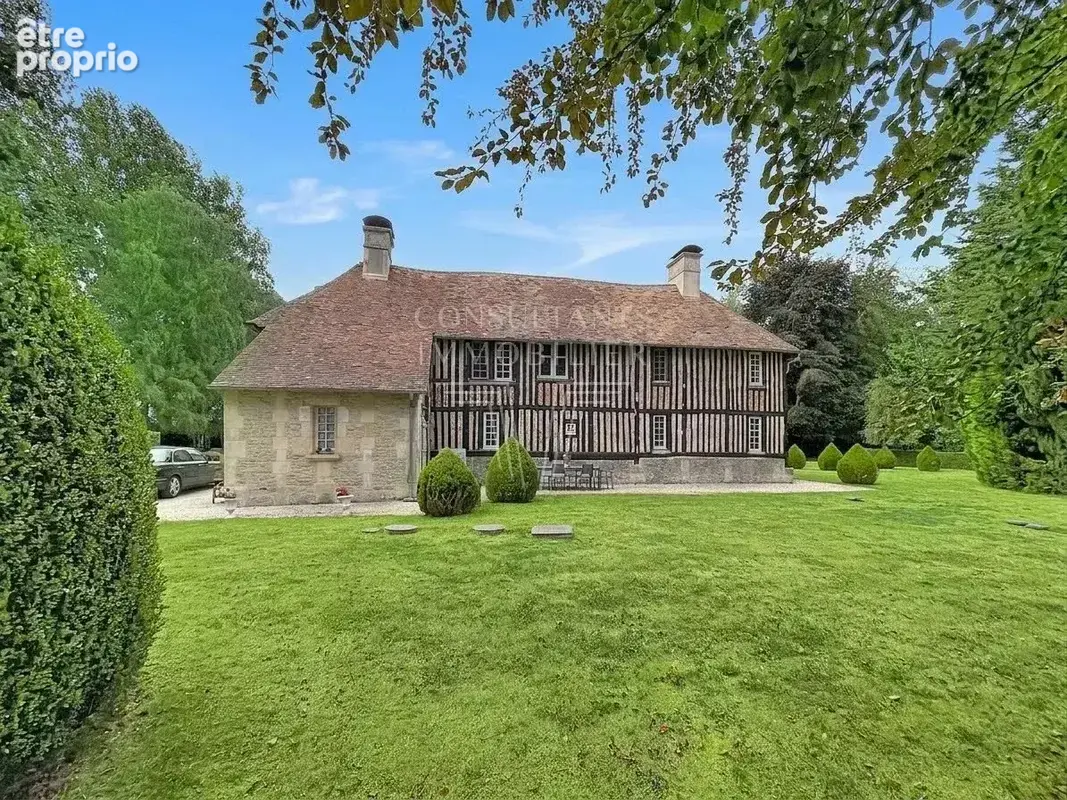 Beuvron-en-auge. splendide manoir du xviie avec ses dependances sur 1,1 ha - photo 5