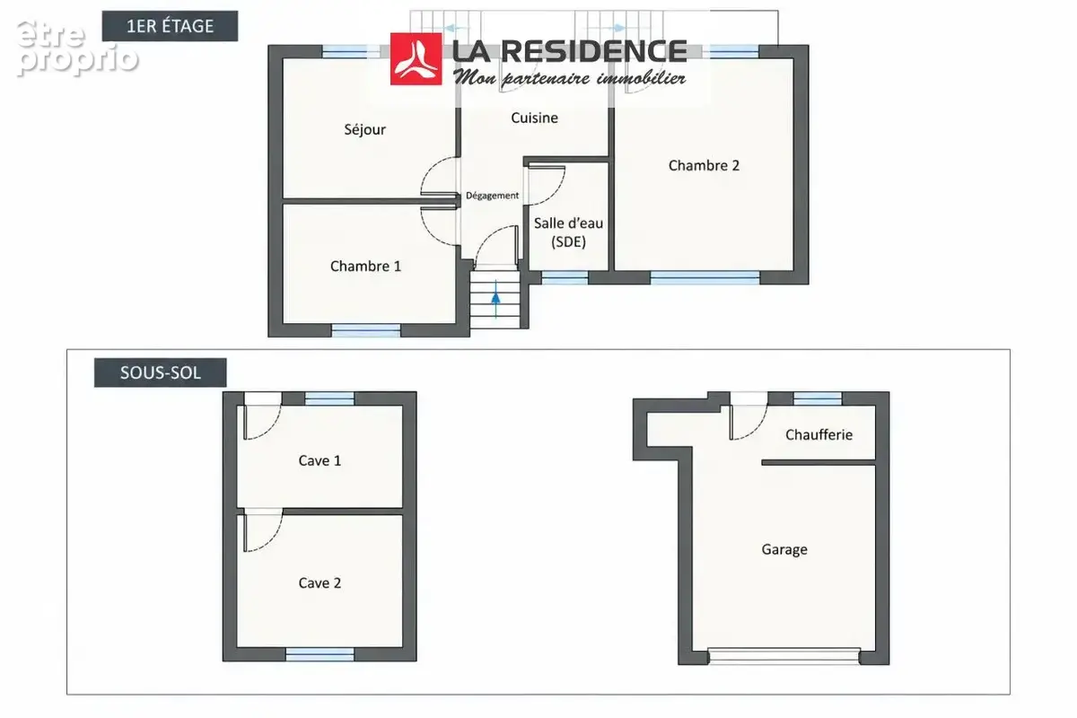 Maison 3 pièces 60 m² à vendre à Les Mureaux (78130) - photo 3