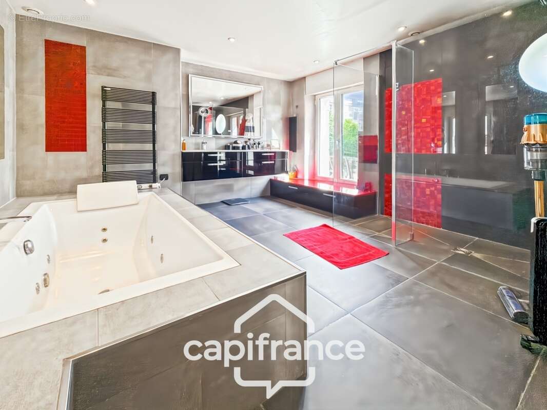 Le perreux sur marne (94) – maison familiale 262,50m² – 4 suites – jardin et piscine hors sol – garage double - photo 23