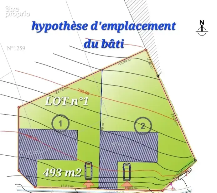Terrain 493 m² à vendre à Bourisp (65170) - photo 2