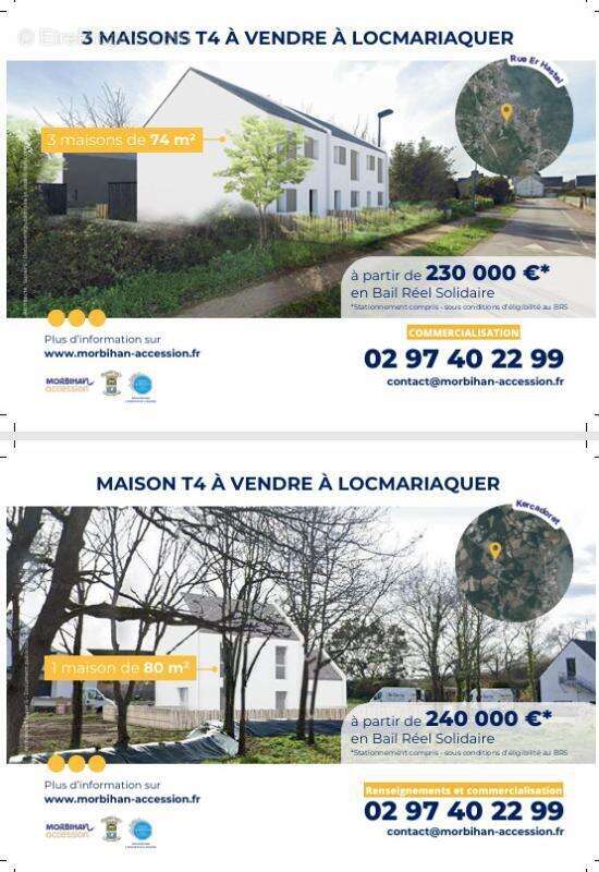 Maison à LOCMARIAQUER