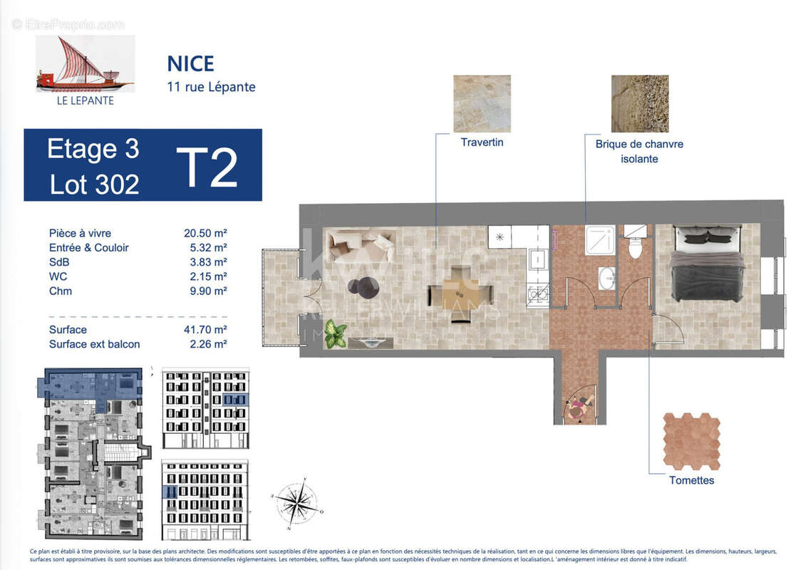 Appartement 41 m² à Nice  - photo 5