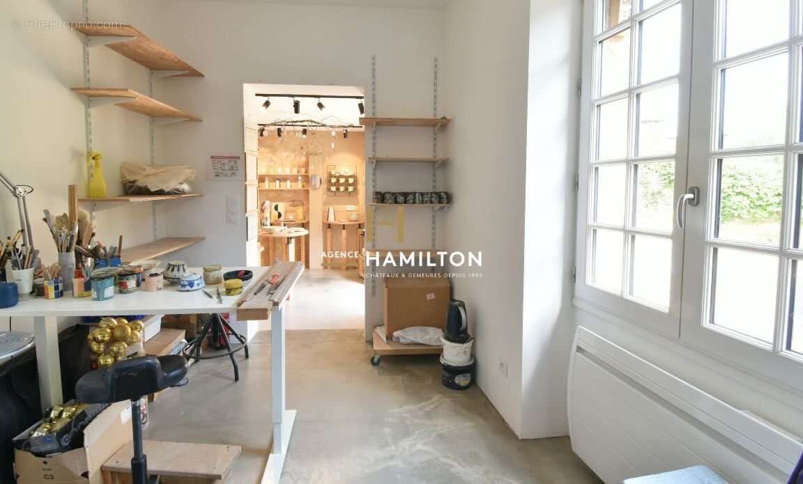 Boutique-atelier avec maison et jardin attenants et gite independant - photo 4