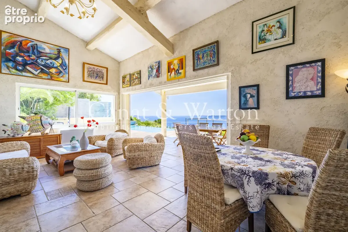 Rayol-candel: villa avec piscine offrant une vue mer exceptionnelle - photo 3