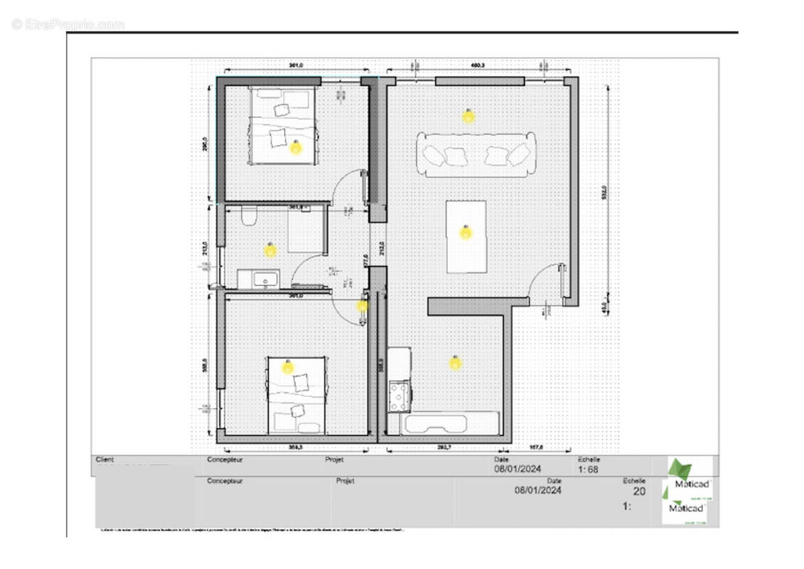 Appartement à OLMETO