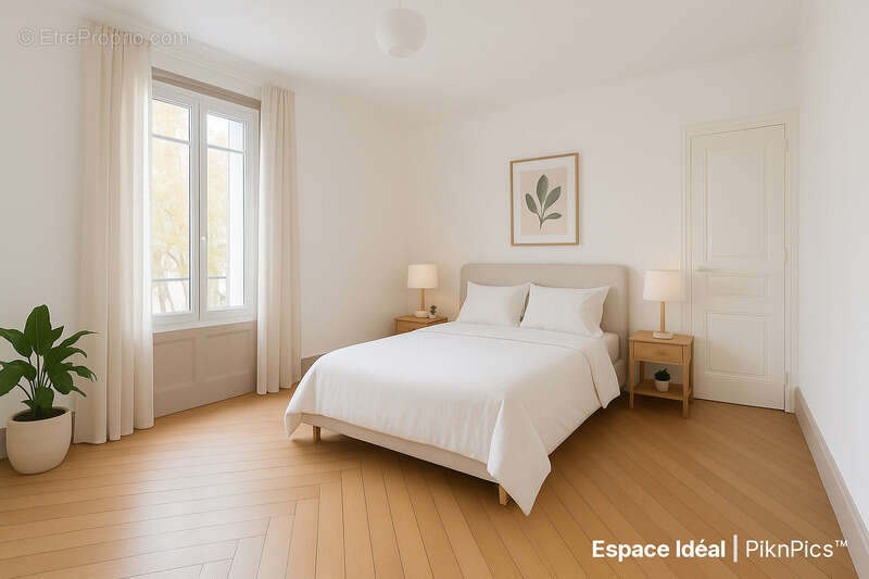Maison de ville – Ancienne Maison de Maître en brique et silex – Rouen  249 000 € – 107 m² – 4 chambres – Jardin - photo 8