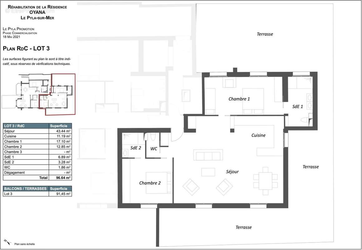 Appartement à LE BOUSCAT