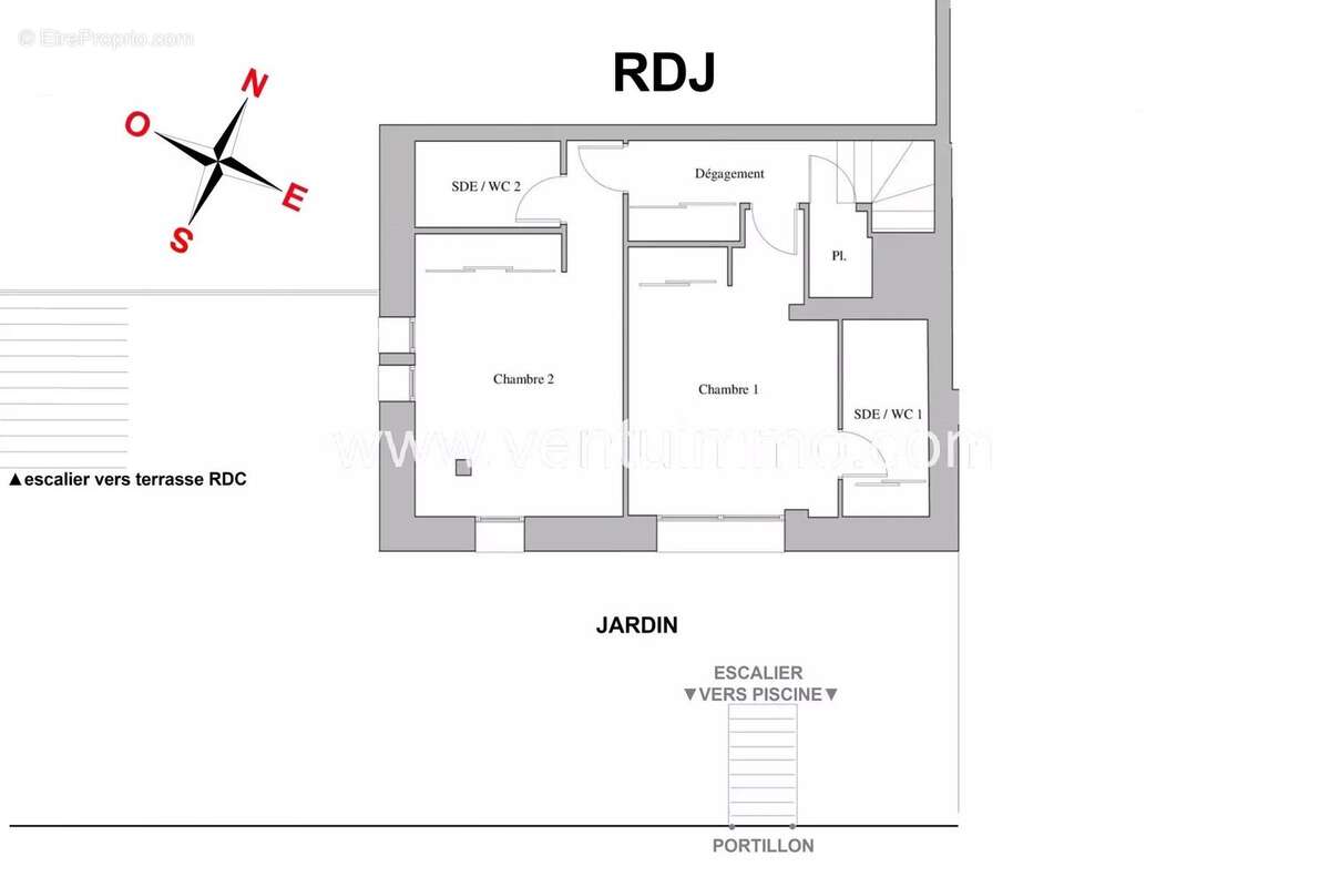 Maison mitoyenne de 110 m² avec piscine à Mougins - photo 19