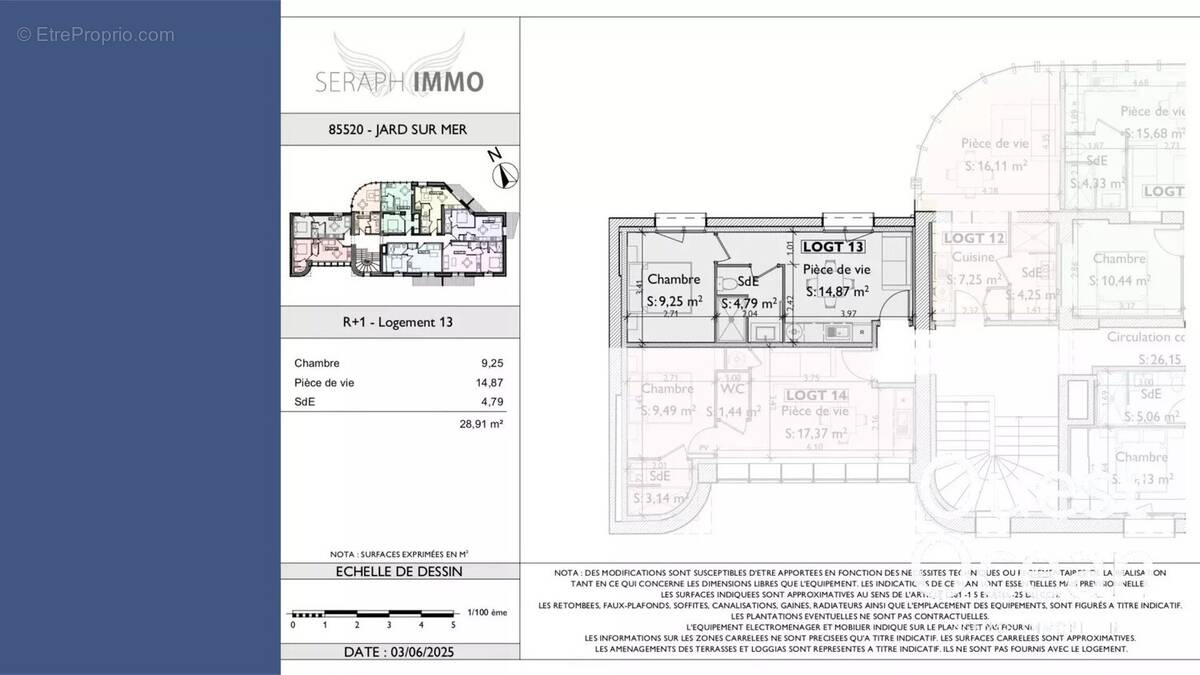 Appartement à JARD-SUR-MER