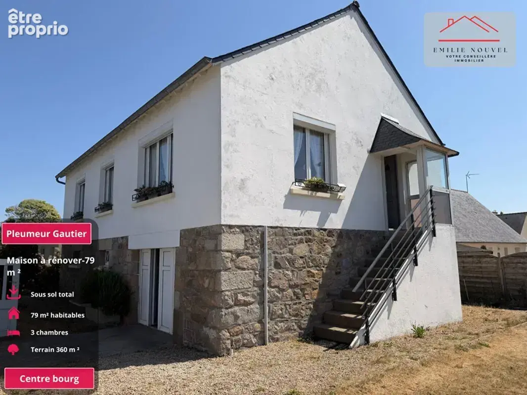 Maison à PLEUMEUR-GAUTIER