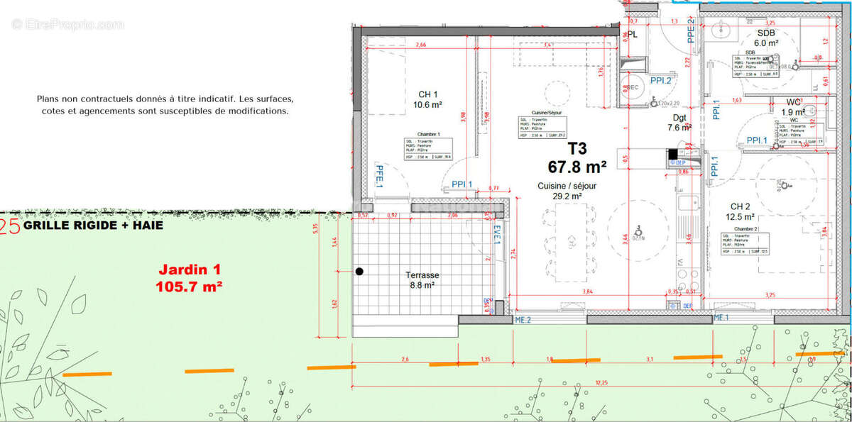 Appartement à TAILLADES