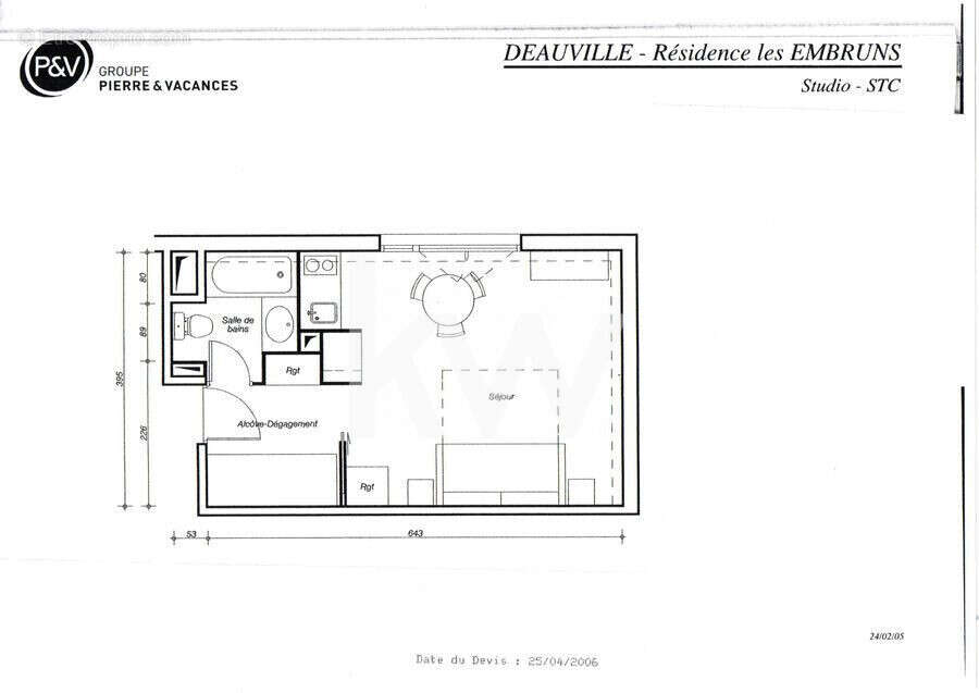 Appartement à DEAUVILLE