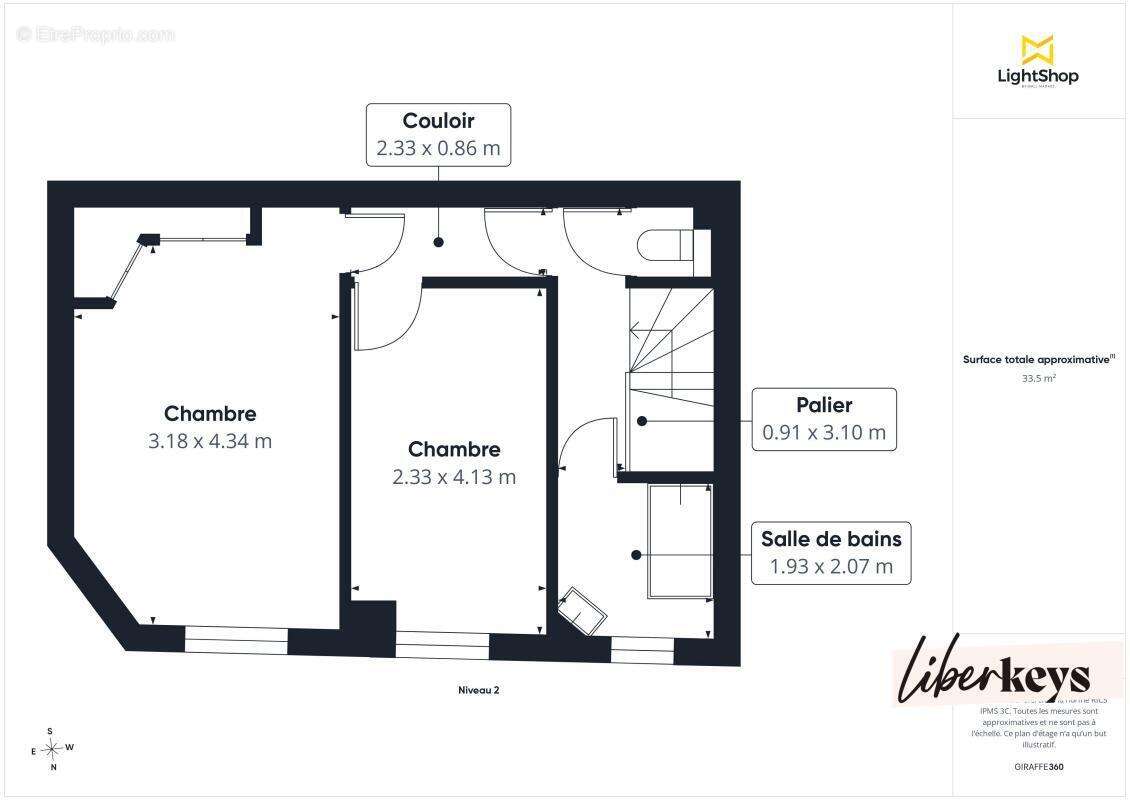 Maison 3 pièces 70m2 - Victoire - photo 8