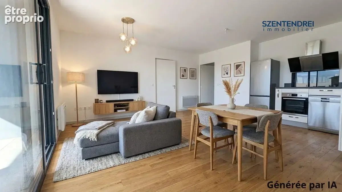 Szentendrei immobilier - Marsillargues - Appartement T3 - Balcon 