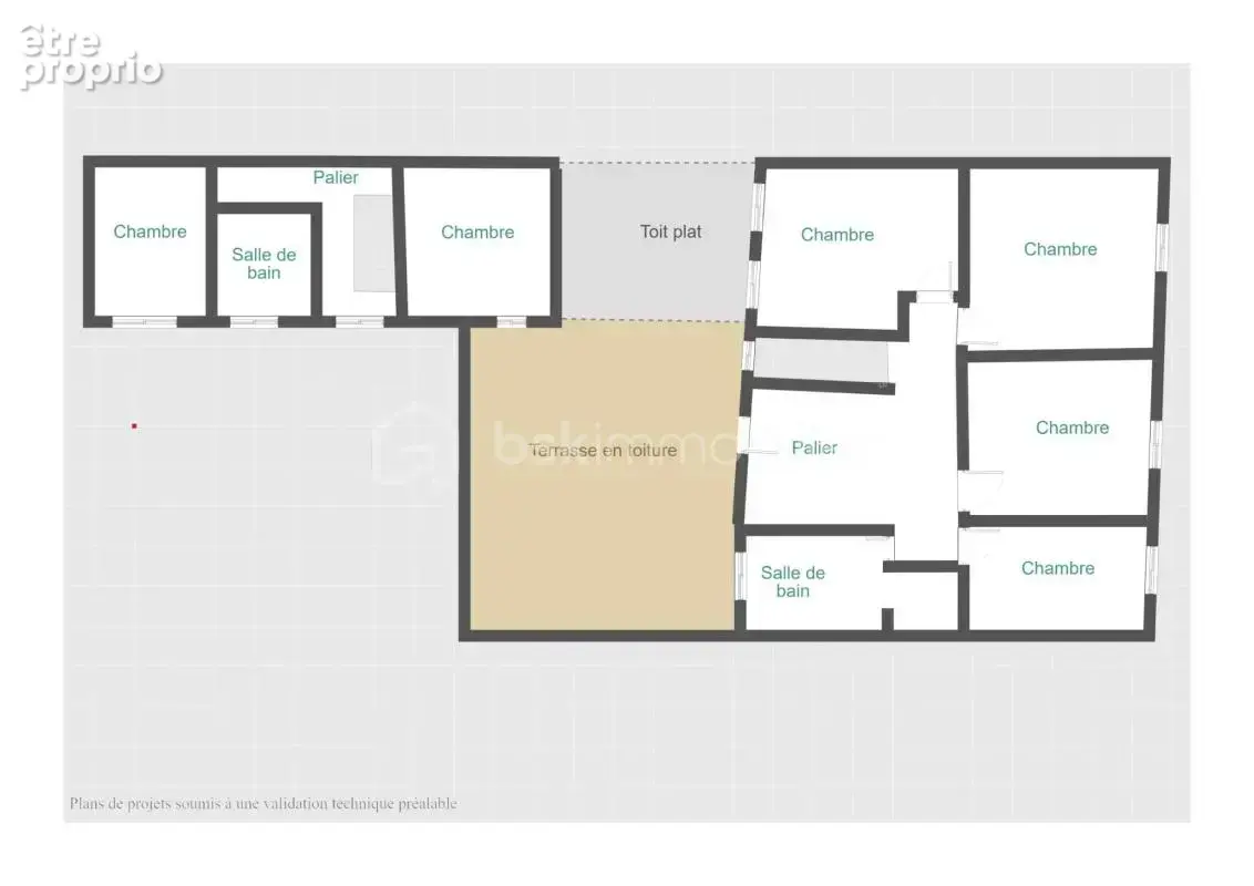 Grande maison familiale avec un fort potentiel, en hyper centre de 1948, 402m2, 15 pièces 7 chambres!!!!!! - photo 17