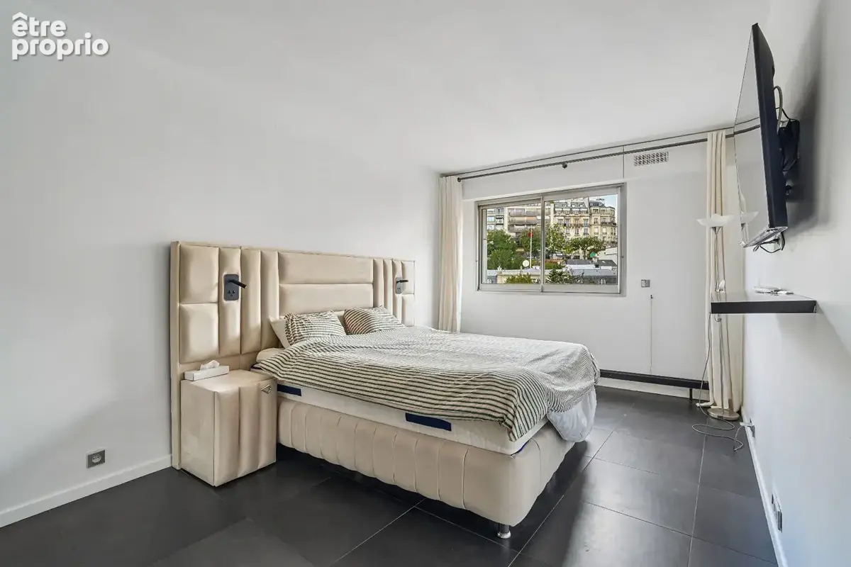 Paris xvi  lumineux 73 m² avec balcon sans vis-à-vis, parking et cave - photo 4