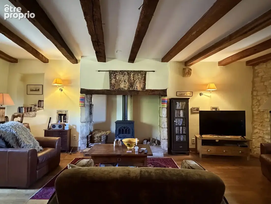 Domme, Périgord Noir – Maison en pierre de caractère avec piscine et vues - photo 6