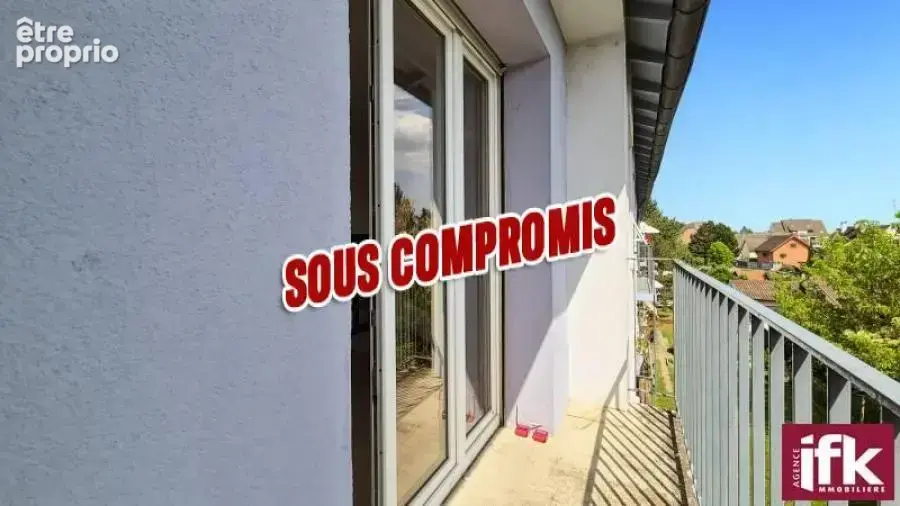 Horbourg-Wihr : T3 de 65.69 m² habitables avec balcon, garage, parking et cave - photo 16